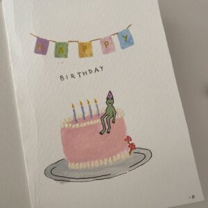 Frog Birthday Card